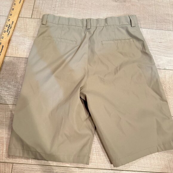 LANDS END BOYS DRI FIT TAN KHAKI UNIFORM SHORTS SIZE 16 - Picture 8 of 8